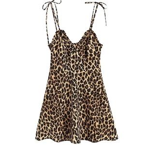 ZARA Mini Dress Animal Print